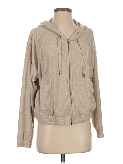 Pre-owned Bearpaw Zip Up Hoodie In Brown