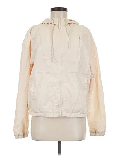 Pre-owned Bearpaw Zip Up Hoodie In Ivory