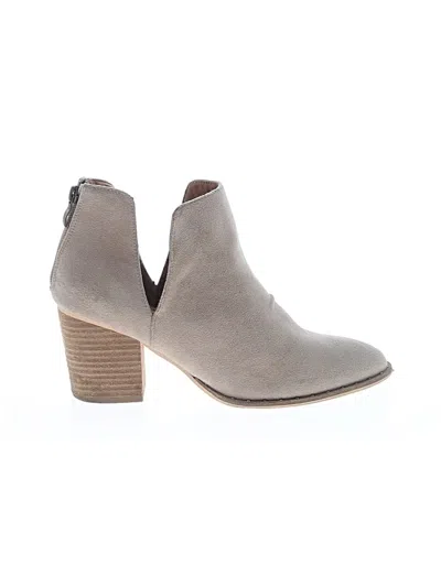 Pre-owned Beast Fashion Ankle Boots In Brown