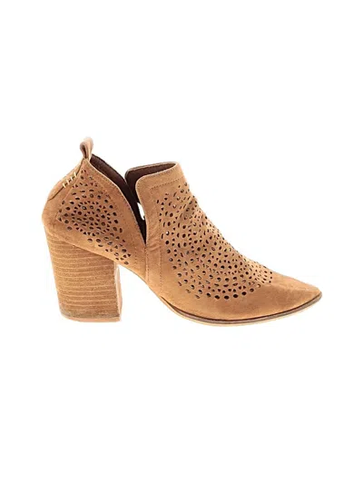 Pre-owned Beast Fashion Ankle Boots In Brown