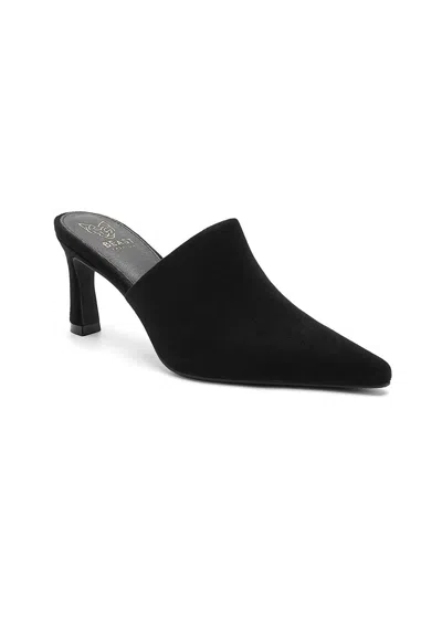 Beast Fashion Women's Abbie Heeled Mule Sandal In Black