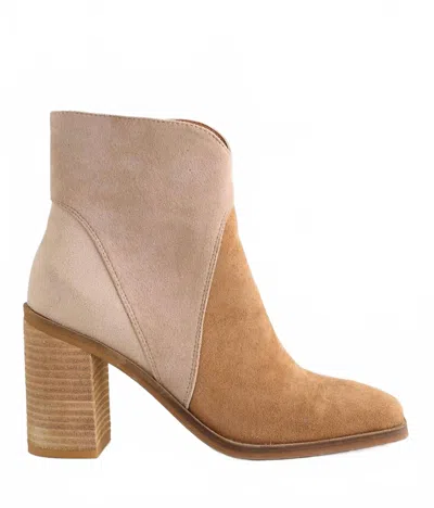Beast Fashion Women's Bailey Ankle Boots In Taupe In Brown