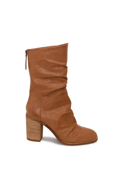 Beast Fashion Women's Ciena Slouchy Mid-calf Boot In Camel In Brown