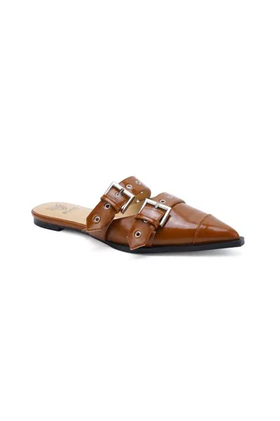 Beast Fashion Women's Mahryn Mule Sandal In Camel In Brown