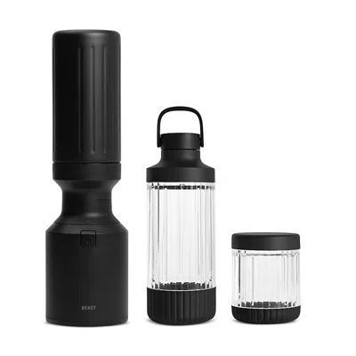 Beast Mighty 850 Stainless Steel Blender In Black