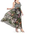 Beate Heymann Botanical Maxi Tank Dress In Black Multi In Multi