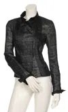 Beate Heymann Jacket Linen In Anthrazi In Multi