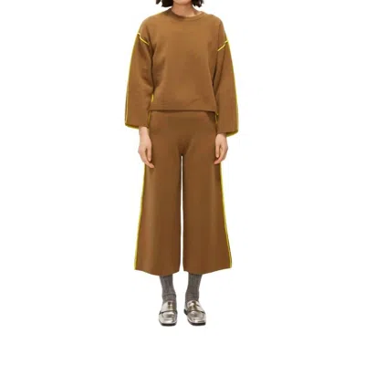 Beatrice B Active Trousers In Brown Bronze