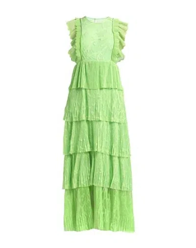 Beatrice B Beatrice .b Woman Maxi Dress Acid Green Size 0 Polyester