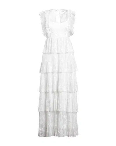 Beatrice B Beatrice .b Woman Maxi Dress White Size 0 Polyester