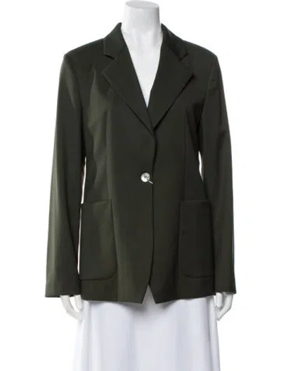 Pre-owned Beatrice B Blazer W/ Tags In Green