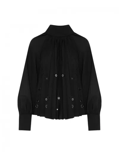 Beatrice B Blusa Nera Donna  4206romolo In Black
