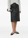 Beatrice B Button-fastening Skirt In Black