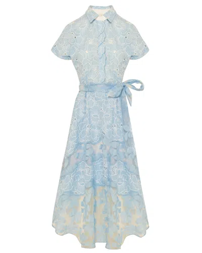 Beatrice B Fabric Light Blue Dress