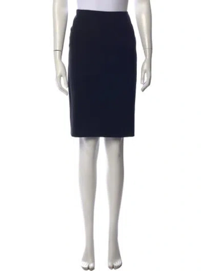 Pre-owned Beatrice B Knee-length Skirt In Black
