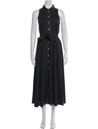 Pre-owned Beatrice B Long Dress In Blue