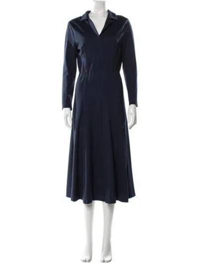 Pre-owned Beatrice B Midi Length Dress In Blue