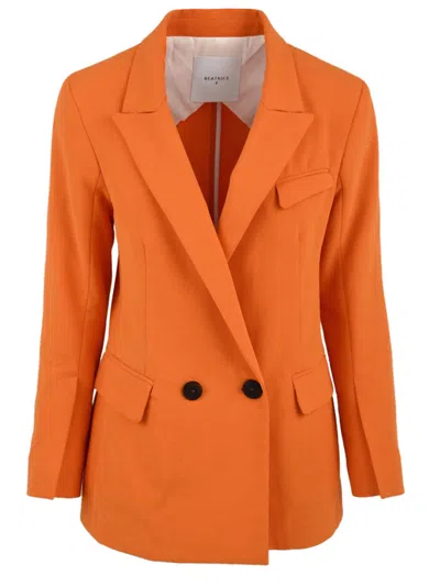 Beatrice B Beatrice .b Jackets In Orange