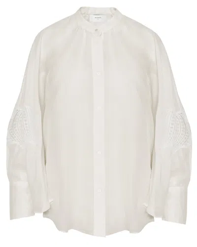 Beatrice B White 4351 Bar36 Lace Blouse