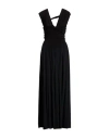 Beatrice B Beatrice .b Woman Maxi Dress Black Size 6 Acetate, Silk, Viscose In Black