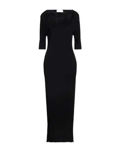 Beatrice B Beatrice .b Woman Maxi Dress Black Size M Viscose, Polyamide