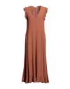 Beatrice B Beatrice.b Long Dresses In Brown