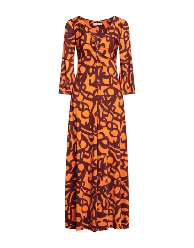Beatrice B Beatrice.b Long Dresses In Orange