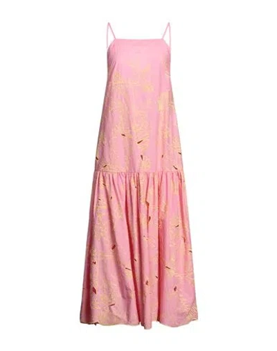 Beatrice B Beatrice .b Woman Maxi Dress Pink Size 4 Cotton, Polyester