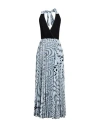 Beatrice B Beatrice .b Woman Maxi Dress Sky Blue Size 10 Polyester, Acetate, Silk In Blue