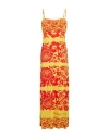 Beatrice B Beatrice .b Woman Maxi Dress Yellow Size 6 Polyester, Elastane In Yellow