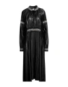 Beatrice B Beatrice .b Woman Midi Dress Black Size 8 Polyester, Polyurethane In Black