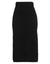 Beatrice B Beatrice .b Woman Midi Skirt Black Size S Acrylic, Polyamide, Wool, Elastane In Black