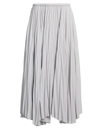 Beatrice B Beatrice .b Woman Midi Skirt Light Grey Size 6 Polyester