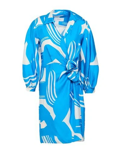 Beatrice B Beatrice .b Woman Mini Dress Azure Size 2 Silk