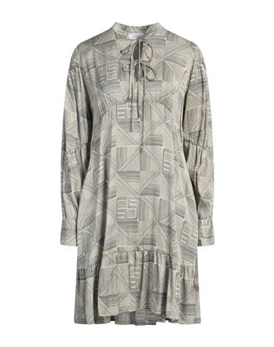 Beatrice B Beatrice .b Woman Mini Dress Beige Size 8 Viscose