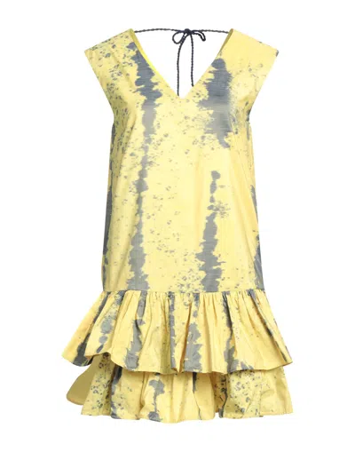 Beatrice B Beatrice.b Short Dresses In Yellow