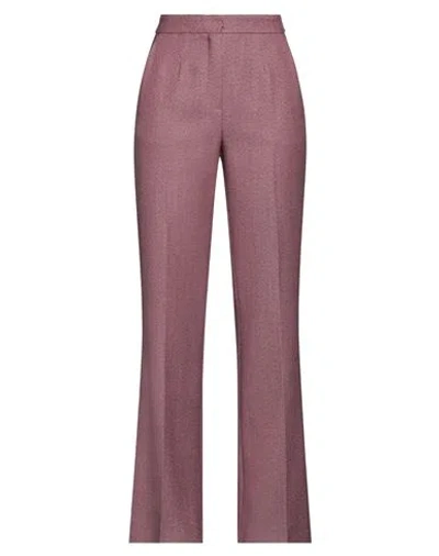 Beatrice B Beatrice .b Woman Pants Antique Rose Size 8 Virgin Wool, Acrylic In Pink