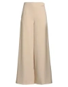 Beatrice B Beatrice .b Woman Pants Beige Size 4 Polyester, Viscose, Elastane In Sand