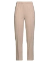 Beatrice B Beatrice .b Woman Pants Beige Size 6 Polyester, Cotton, Elastane In Neutral