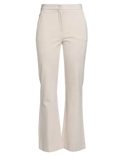 Beatrice B Beatrice .b Woman Pants Beige Size 8 Viscose, Nylon, Elastane In Neutral