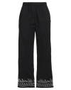 Beatrice B Beatrice .b Woman Pants Black Size 8 Cotton, Elastane