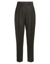 Beatrice B Beatrice .b Woman Pants Dark Green Size 6 Virgin Wool, Polyester, Viscose, Elastane, Silk In Green