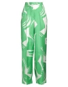 Beatrice B Beatrice .b Woman Pants Green Size 2 Silk
