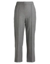 Beatrice B Beatrice .b Woman Pants Grey Size 10 Virgin Wool, Polyester, Viscose, Elastane, Silk
