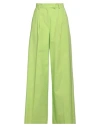 Beatrice B Beatrice .b Woman Pants Light Green Size 4 Cotton, Polyester