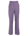 Beatrice B Beatrice .b Woman Pants Lilac Size 6 Virgin Wool, Polyester, Viscose, Elastane