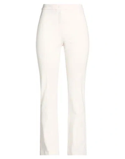 Beatrice B Beatrice .b Woman Pants Off White Size 2 Viscose, Nylon, Elastane