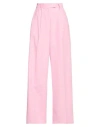 Beatrice B Beatrice .b Woman Pants Pink Size 6 Cotton, Polyester In Pink
