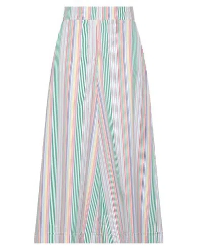 Beatrice B Beatrice .b Woman Pants White Size 6 Cotton