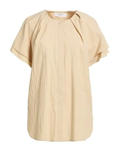 Beatrice B Beatrice .b Woman Shirt Beige Size 6 Cotton In Multi